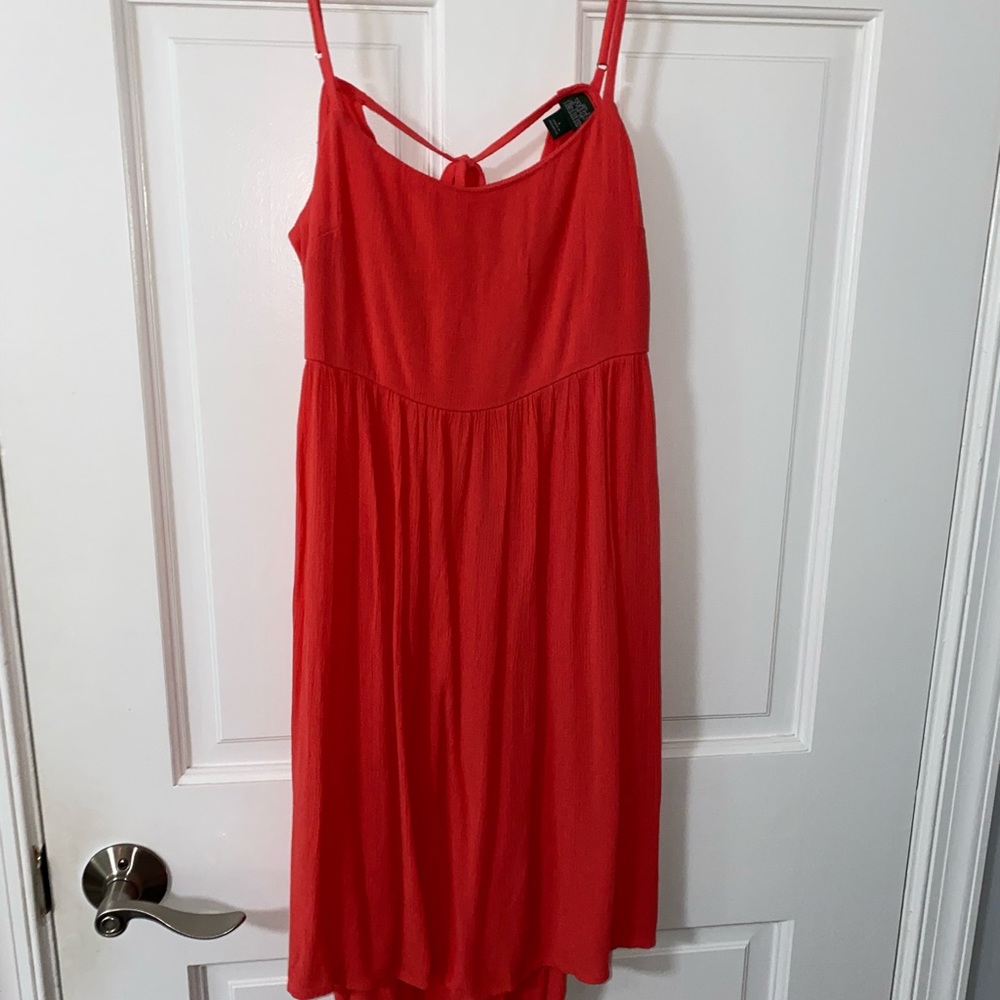 Coral light dress NEVER WORN